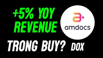 Revenue Increased 5% YoY！STRONG BUY? Amdocs(DOX) Stock Analysis!!