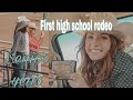 First senior high school rodeo!