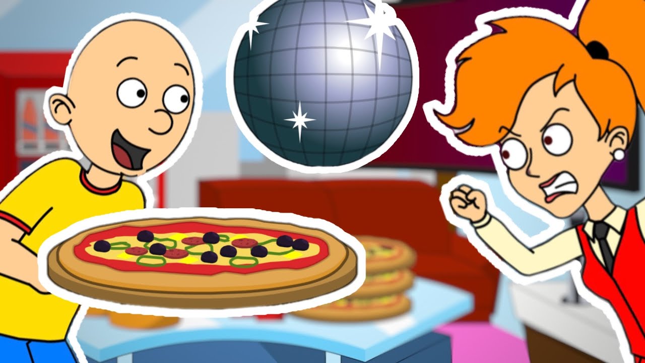 Caillou Hosts a School Party/Ungrounded/Miss Martin Gets Arrested - YouTube