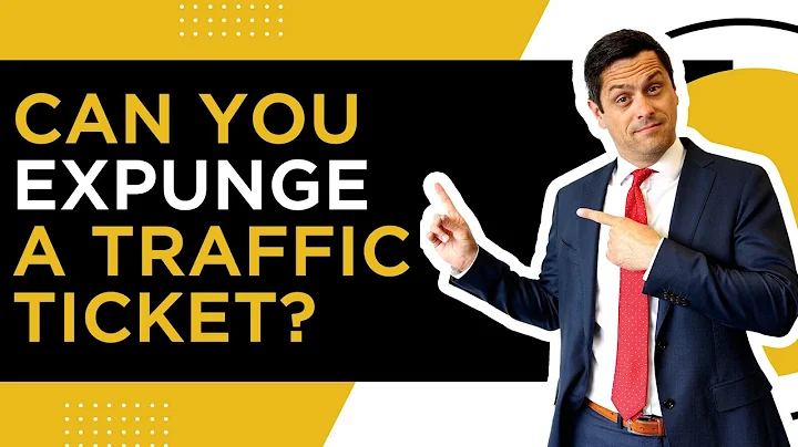 Can You Expunge a Traffic Ticket? | Attorney Derek Martin | DUI & Traffic Lawyers