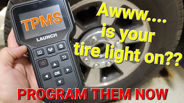 Train your Ford Superduty TPMS sensors the EASY way!! Launch CRT5011E