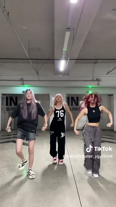 Babymonster dancing to bona bona by treasure #babymonster #haram #ruka #chiquita