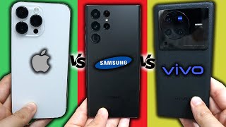 Alejandro Pérez Videos iPhone 14 Pro Max vs Galaxy S22 Ultra vs Vivo X80 Pro | Comparativa de CÁMARAS BESTIALES