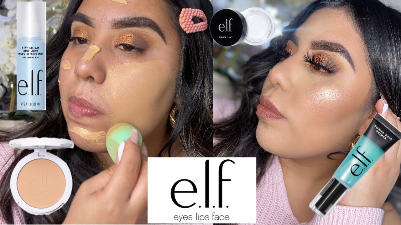 TESTING NEW E.l.F MAKEUP 2022 | First impressions + full face of Elf’s makeup