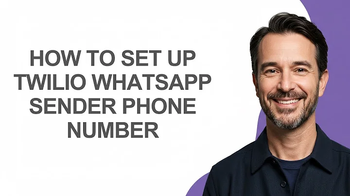 How to Set Up Twilio Whatsapp Sender Phone Number - KevinHowTo