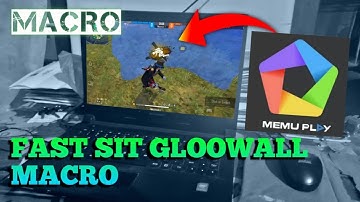 HOW TO DO SUPER FAST SIT UP GLOOWALL IN MEMU EMULATOR || MACRO SCRIPT FOR SIT UP GLOOWALL MEMUPLAY