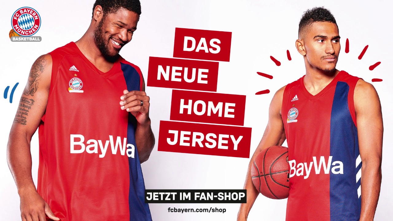 fcb manila FC Bayern Basketball Trikotvorstellung Saison 2018/19
