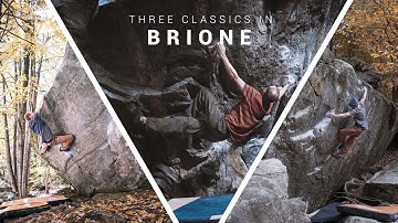 Three worldclass boulder classics from Brione