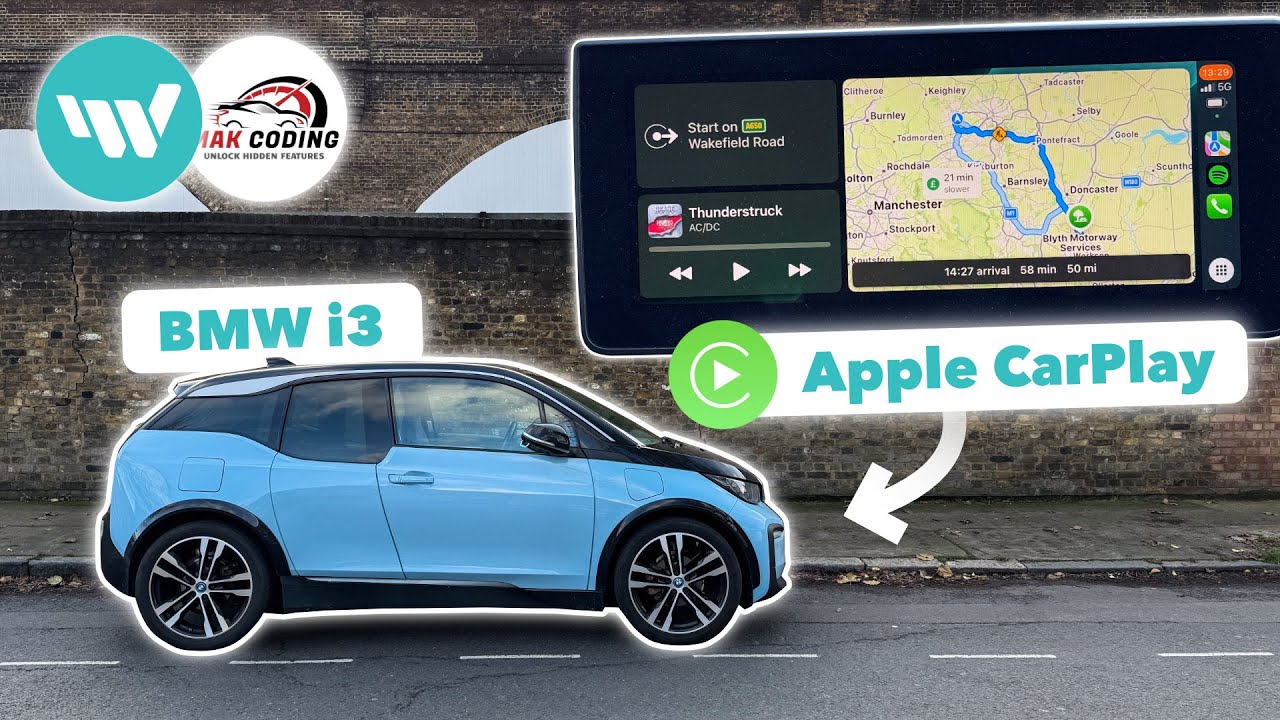 BMW i3: HOW TO Install Apple CarPlay [Compatibility & Retrofit Guide ...