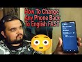 HOW To Change Any Android Phone Back To English Language Step By Step Tutorial HOW To Change Any Android Phone Back To English Language Step By Step Tutorial