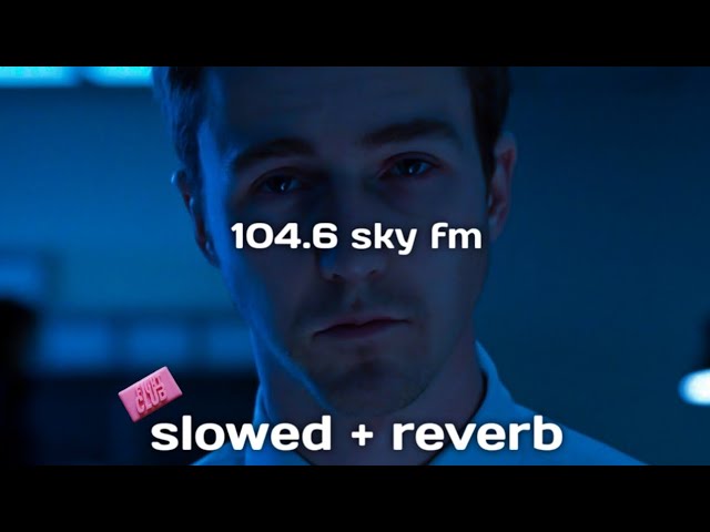 For 6 months, I couldn't sleep, 104.6 sky fm (slowed + reverb) class=