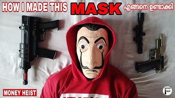 How i made MONEY HEIST REAL MASK | എങ്ങനെ ഉണ്ടാക്കി| FARIS CRAFT FACTORY |#MoneyHeist#laCasaDePapel