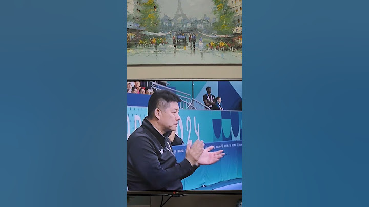 2024 파리올림픽 신유빈 선수의 준결승 경기 #경기시청자미디어센터 #올림픽