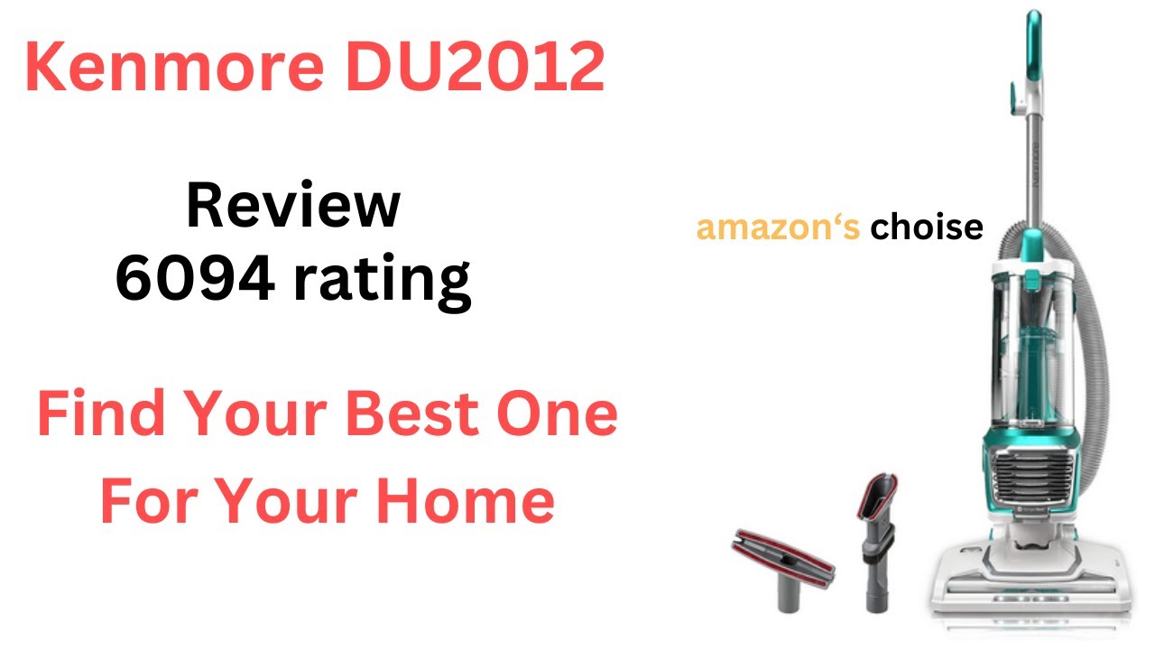 Kenmore DU2012 Bagless Upright Vacuum Review YouTube