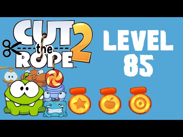 Cut the Rope 2 - Level 30 (3 stars, 41 fruits, 1 star + don't use