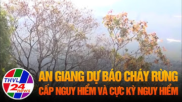 An Giang dự báo cháy rừng cấp nguy hiểm và cực kỳ nguy hiểm