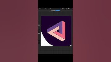 How To Draw an Impossible Triangle - Procreate - Digital Art