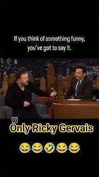 Ricky Gervais #comedy #rickygervais #shorts #funny - YouTube