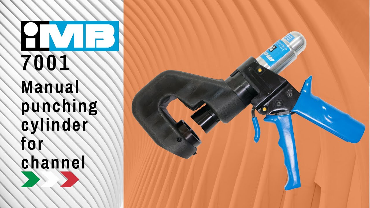 IMB Multifor - 7001 Manual punching cylinder for channel