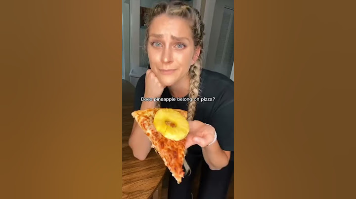 Pineapple pizza is a SIN.