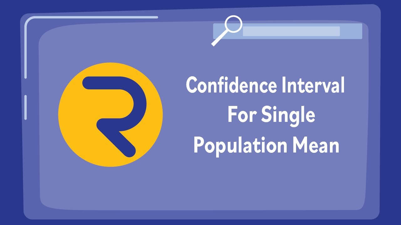Confidence Interval for Single Population Mean - YouTube