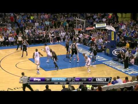 Sacramento Kings Vs Oklahoma City Thunder March 28 2014 NBA 2013 14 Season 