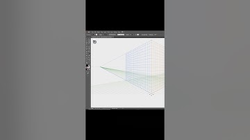 How to Remove Perspective Grid in Illustrator | Hide Perspective Grid #shorts