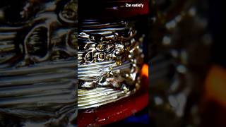 melting soldering wire in macro #shorts