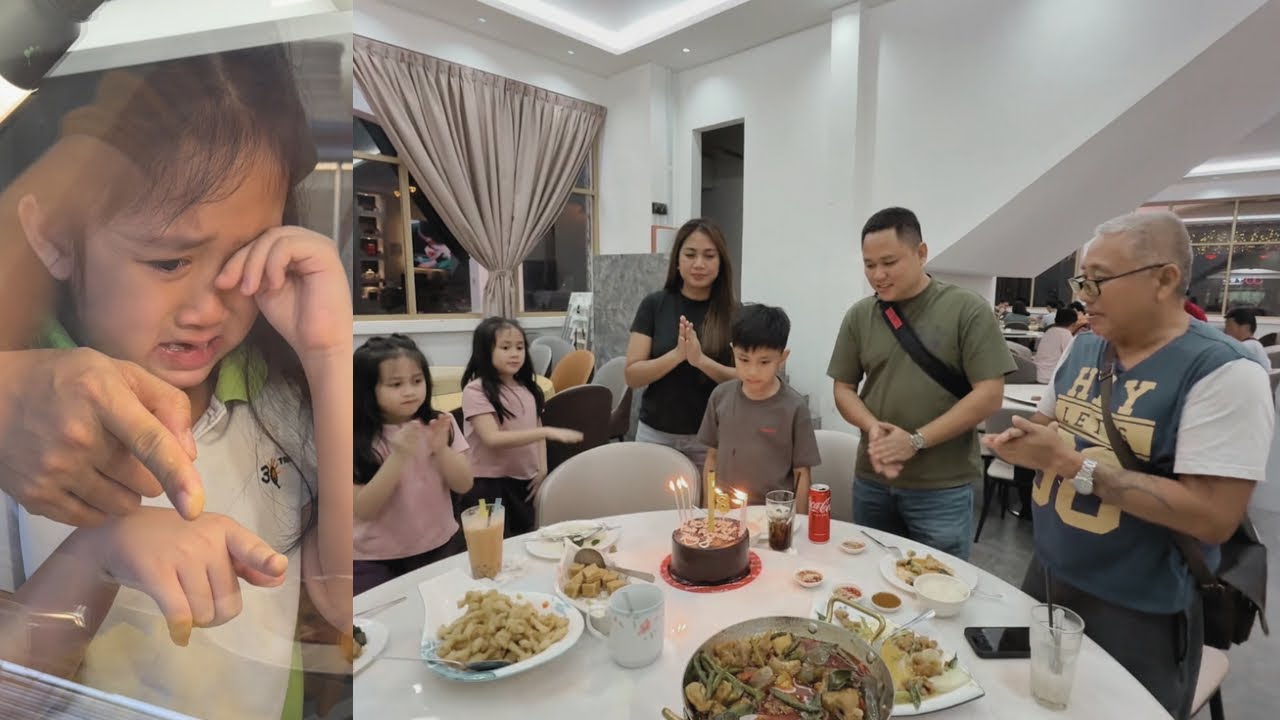MENANGIS GARA2 SALAH TUNJUK MAKANAN//NYAMBUT ARI PENGADA ANAK
