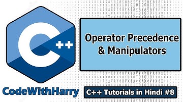 Constants, Manipulators & Operator Precedence | C++ Tutorials for Beginners #8