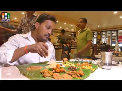 Indian People Enjoying Famous Lucknowi Biryani & Chicken Kebab - Street Food Lucknow India. 