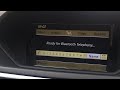 E350 Merc (2010) Bluetooth audio setting