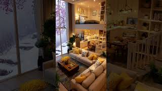 Loft Apartment Winter View Design Ideas #homedesign #interiordesign
