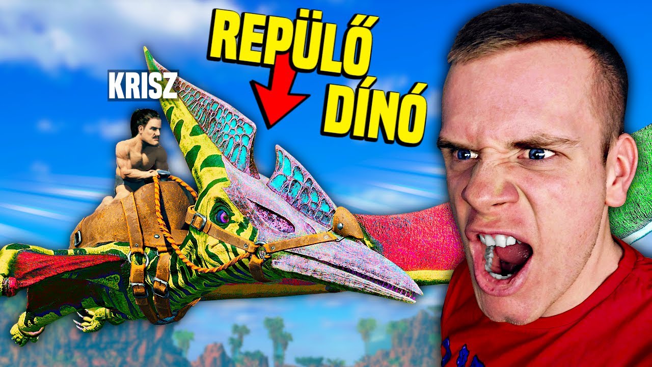 VÉGRE VAN REPÜLŐ DÍNÓNK! 🦅 | ARK: Survival Ascended #9