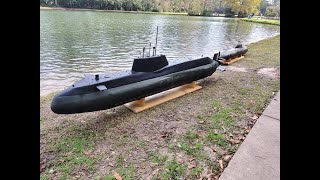 One of the BIGGEST RC Submarines we've had through the Shop! 1/48 scale Astute!