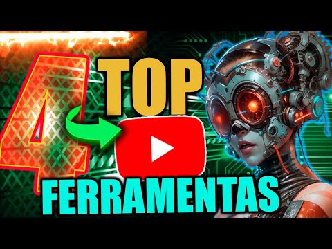 4 TOP FERRAMENTAS DE INTELIGÊNCIA ARTIFICIAL PARA BOMBAR NO YOUTUBE 2024