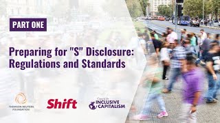 Preparing for S Disclosure: Regulations and Standards