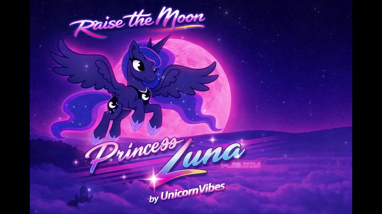 UnicornVibes - Raise the Moon Princess Luna (80's Euro pop)