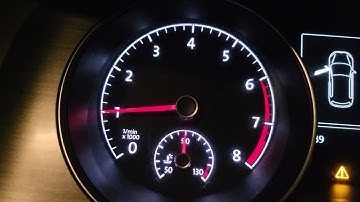 VW Golf mk7  iddle adjusting by  VCDS program