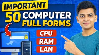 50 Most Important Computer Full Forms | Important Computer Abbreviations