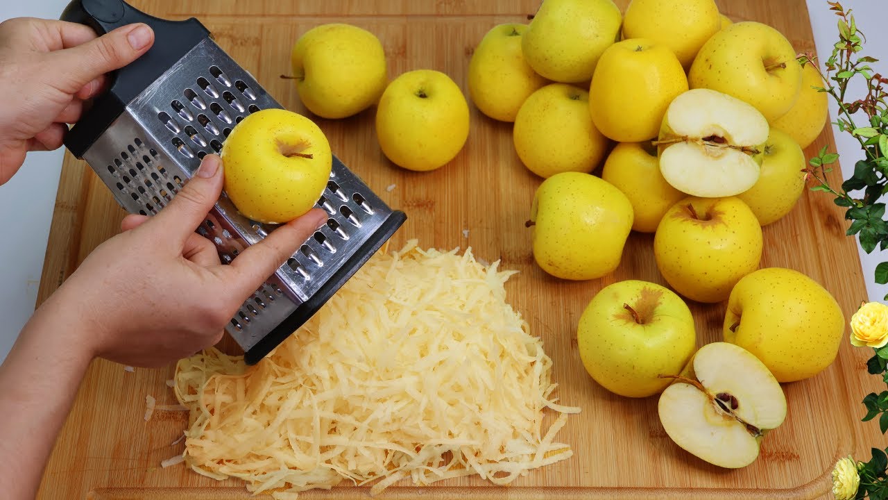 عندك تفاح في البيت حضري ألد وصفة إقتصادية سريعة ما راح تصدق النتيجة كيجي كيحمق