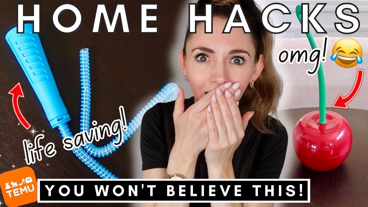 40+ BRILLIANT Kitchen & Home Organization Ideas from TEMU! 😱 (Space