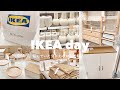 IKEA🇸🇪で悩んでた収納棚を購入した日🧺🤍 | 可愛い新商品と狙ってた商品も… | ドライフラワー詰め替え𓈒𓂂𓏸