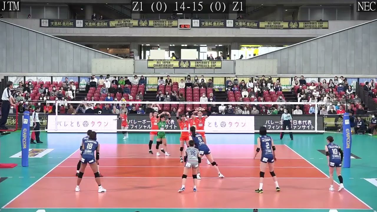 Volleyball NEC Red Rockets - JT Marvelous Japan Emperor Cup