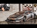 Rebuilding a lamborghini huracan performante gt3  nfs heat  thrustmaster t300rs gameplay