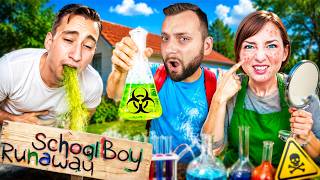 OTRÁVIL som JEDOM svojich RODIČOV v Schoolboy Runaway v Minecraft