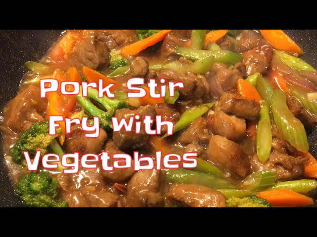 Easy Pork Stir Fry - My Kitchen Serenity