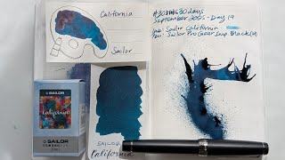 #30inks30days September 2025, Day 19 - California