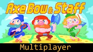 Axe Bow & Staff - (Multiplayer Pixel Runner) screenshot 5