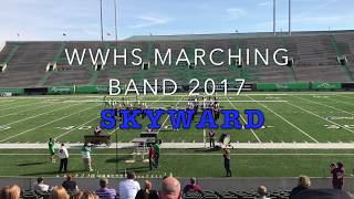 The WWHS Flying Eagle Band Performing "Skyward" at the 2017 Tri-State Marching Festival